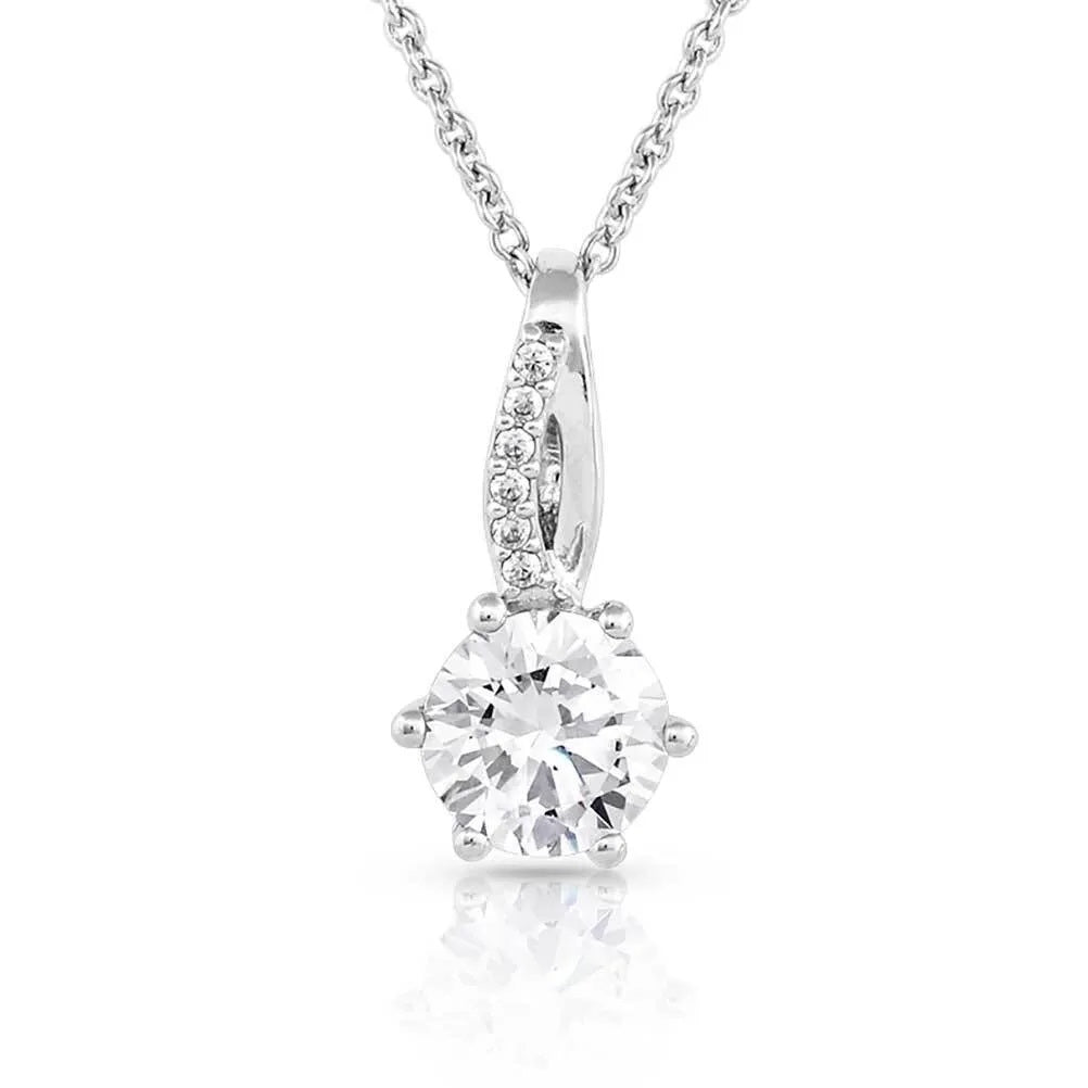 Montana Silversmiths The Right Note Crystal Necklace