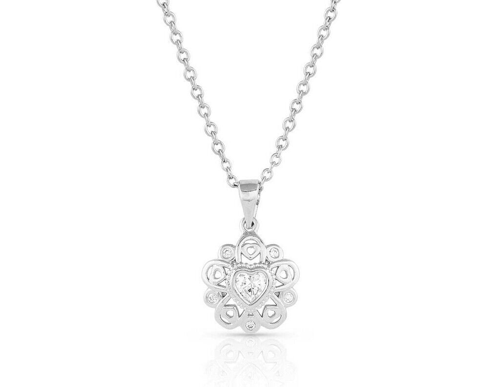 Montana Silversmiths Hidden Hearts Crystal Necklace