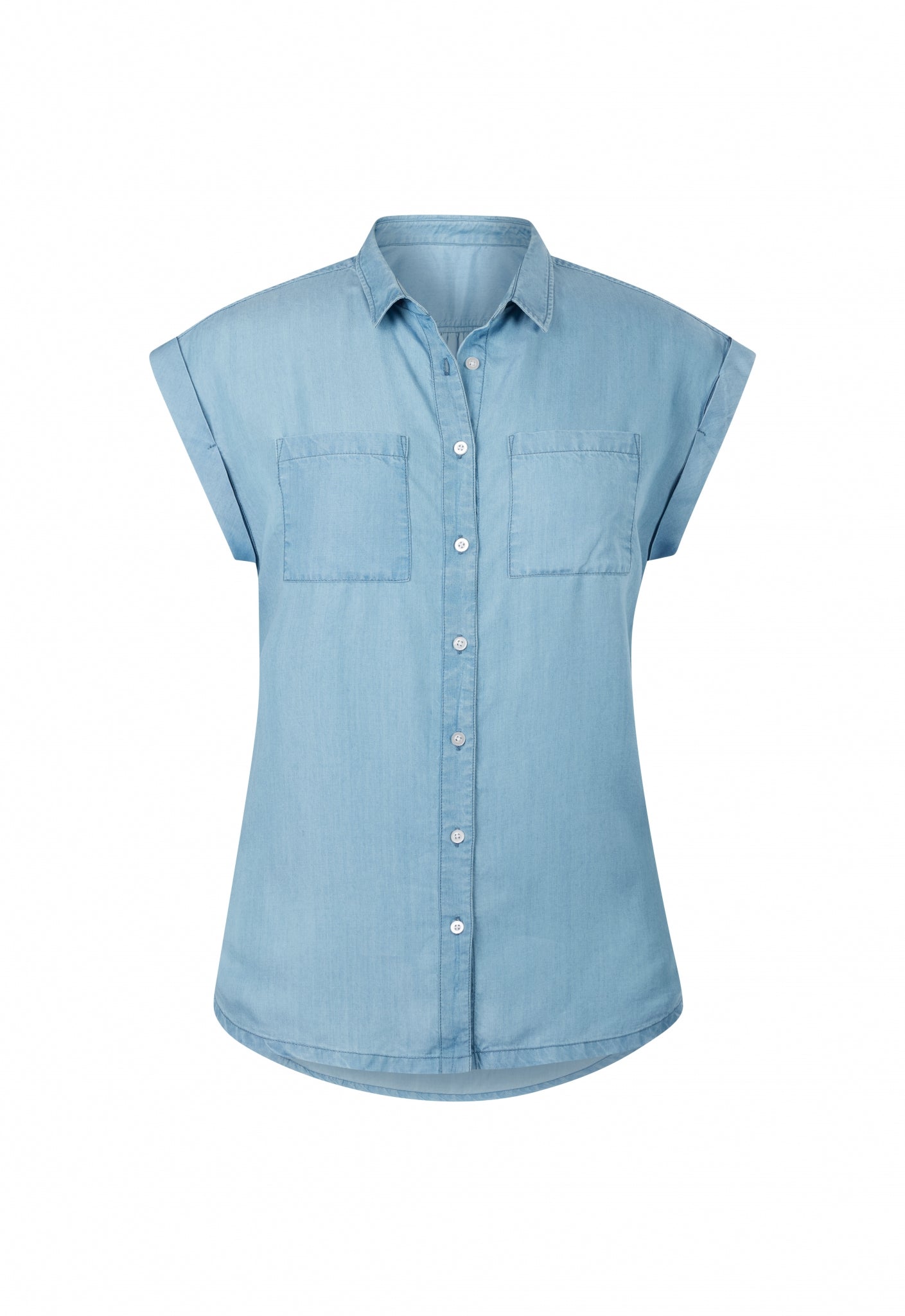 EQL by Kerrits Ladies Tencel Rolled Cuff Shirt