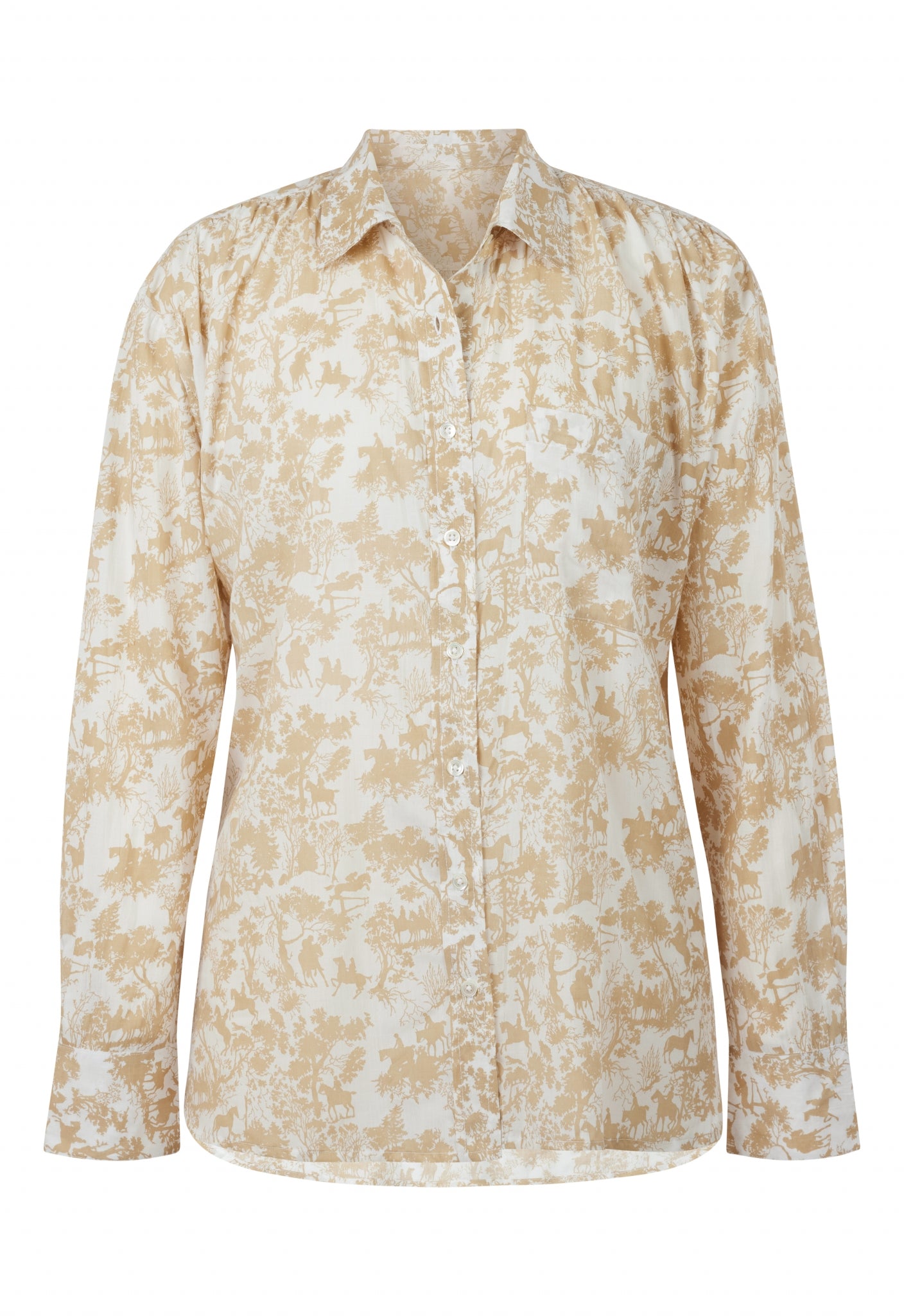 EQL by Kerrits Ladies Soft Touch Print Button Up Shirt