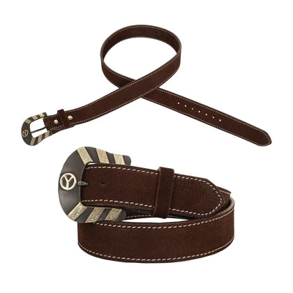 Circle Y Mens Coal Miner Belt