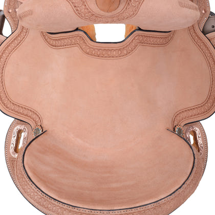 Circle Y Windsor Barrel Diamond/Waffle Saddle