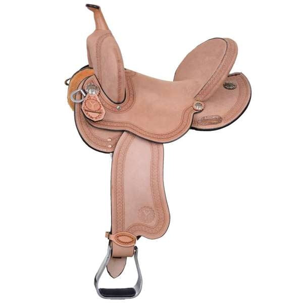 Circle Y Windsor Barrel Diamond/Waffle Saddle