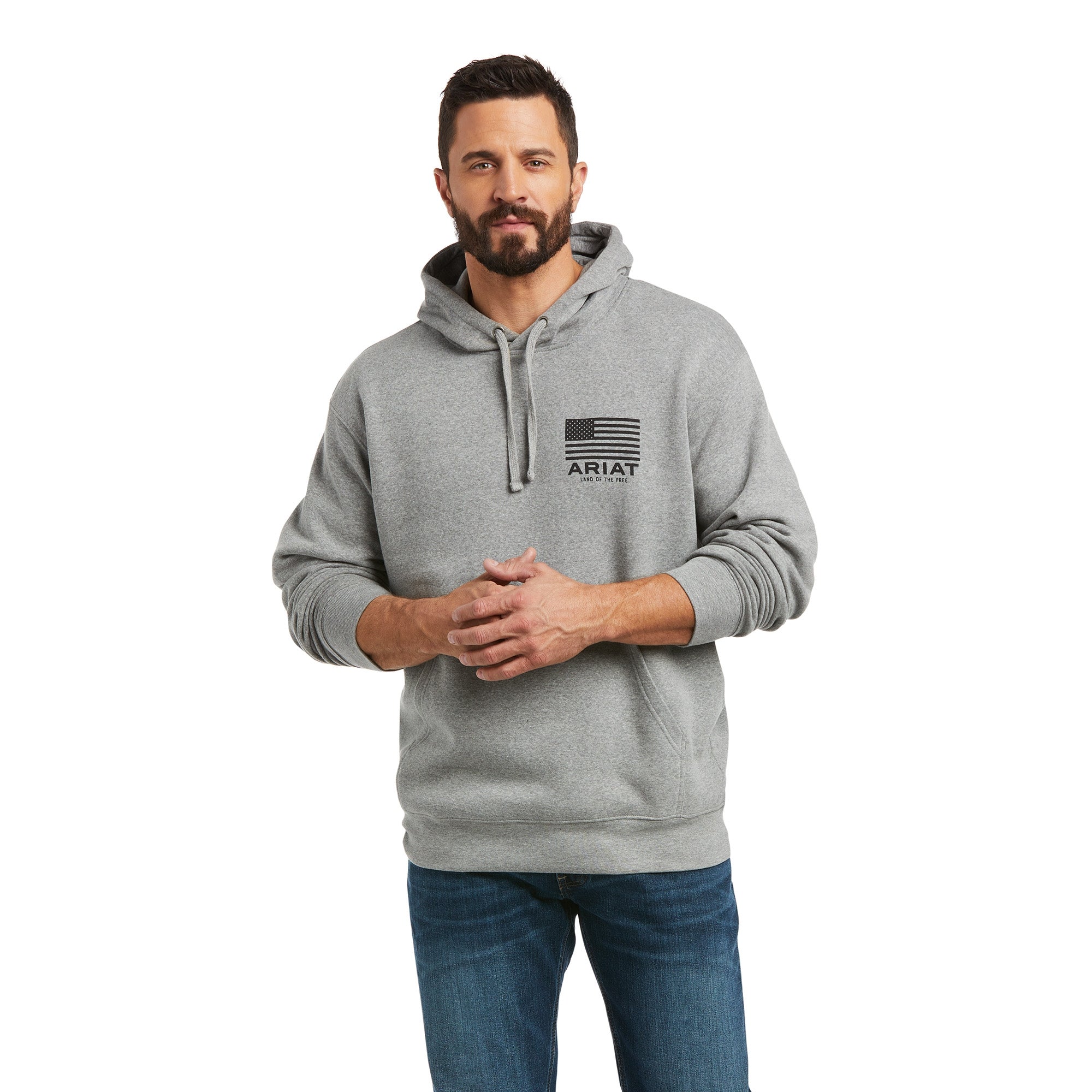 Ariat Mens Basic Hoodie Sweatshirt