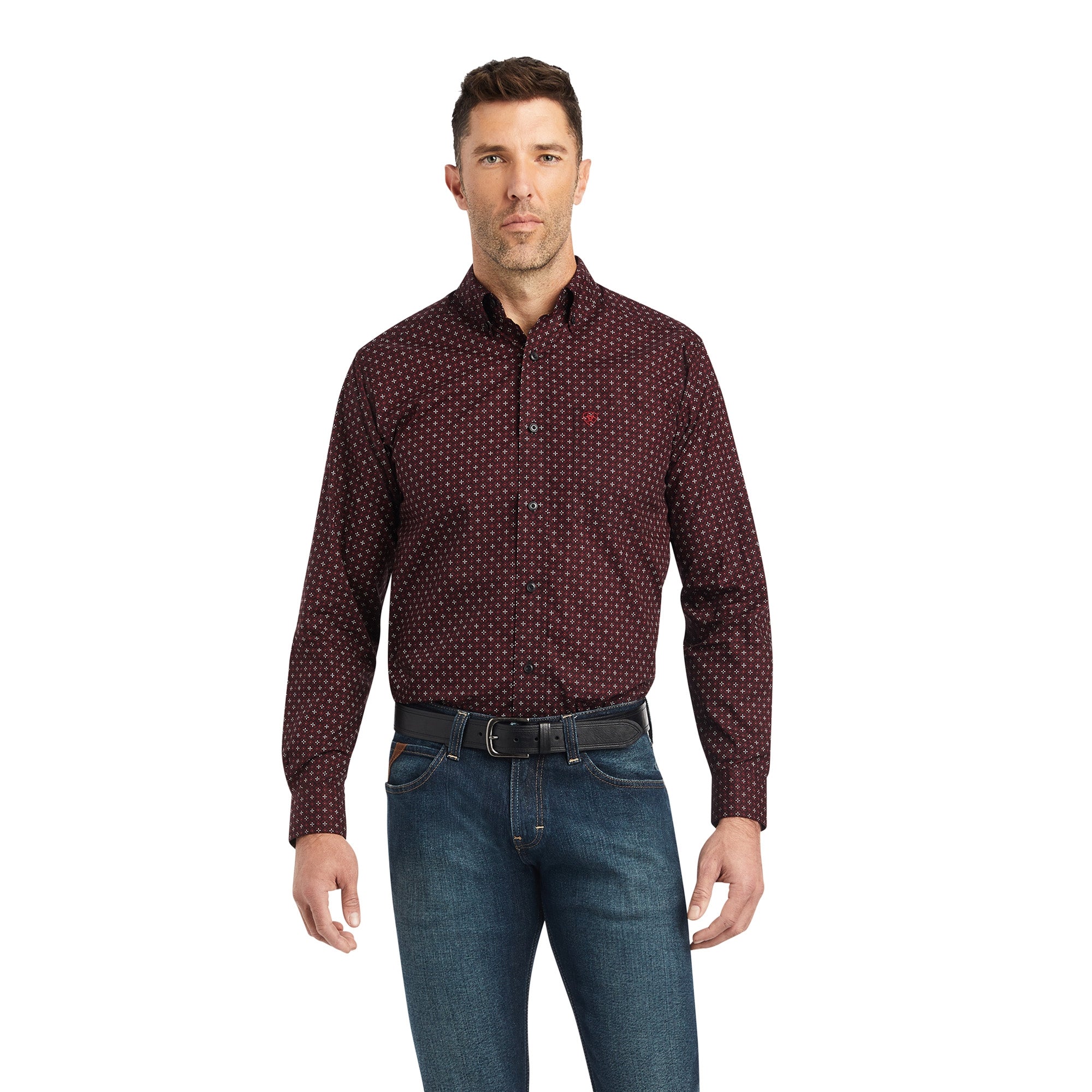 Ariat Mens Wesson Fitted Shirt