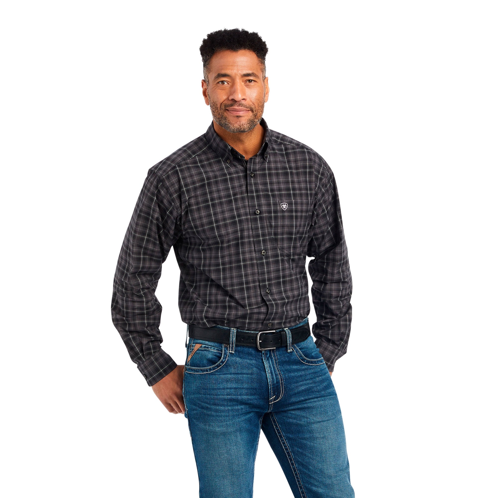 Ariat Mens Pro Series Wilder Stretch Fitted Shirt