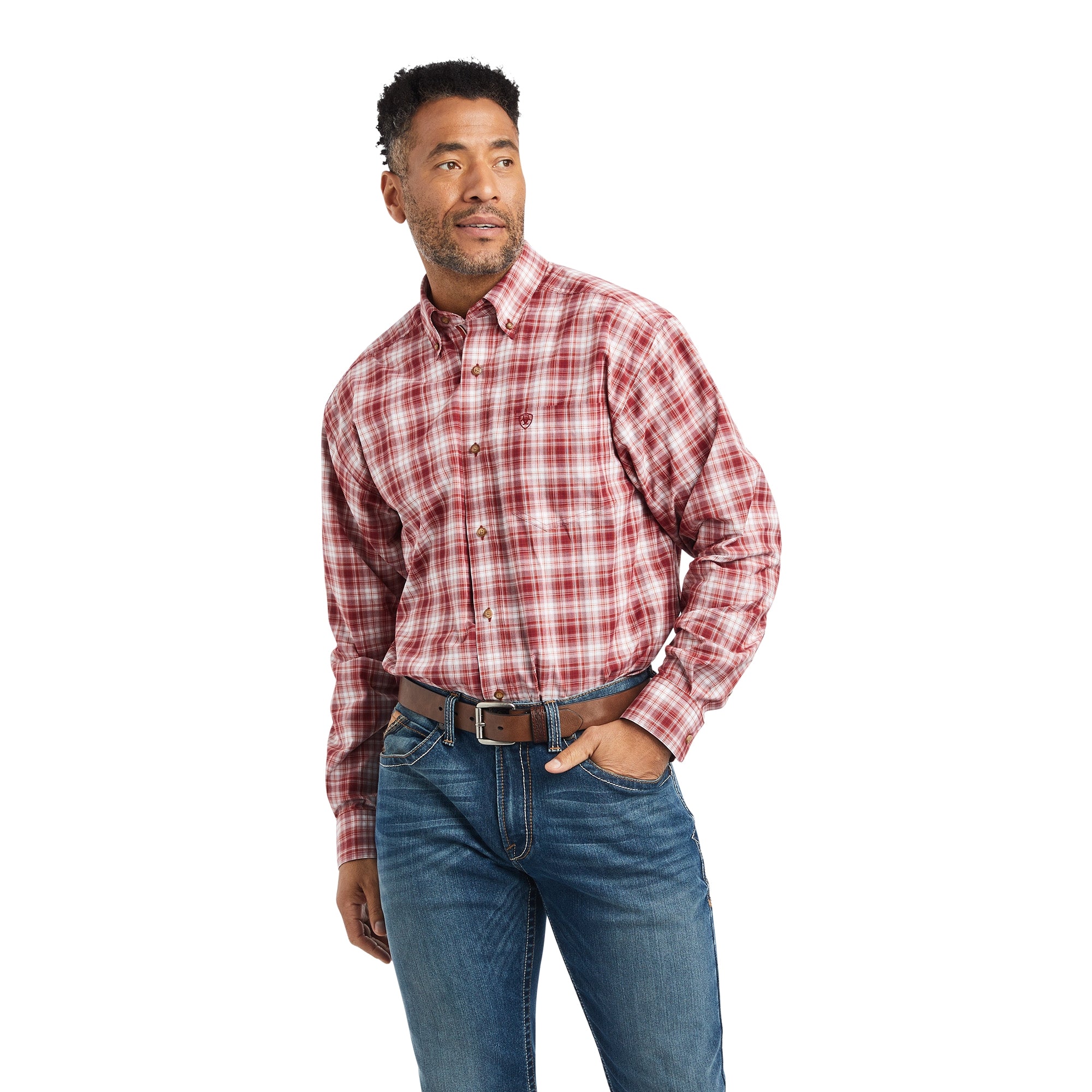 Ariat Mens Pro Series Keegan Stretch Classic Fit Shirt