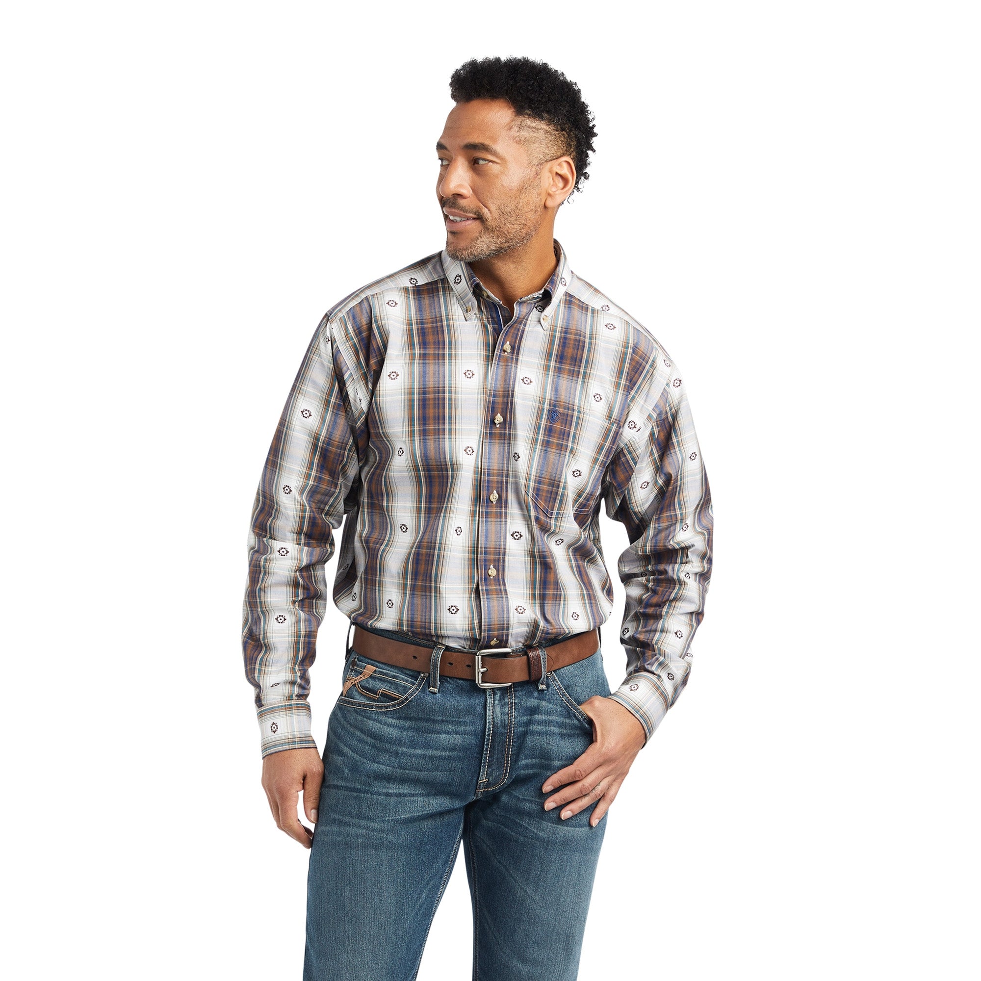 Ariat Mens Pro Series Geoffrey Classic Fit Shirt