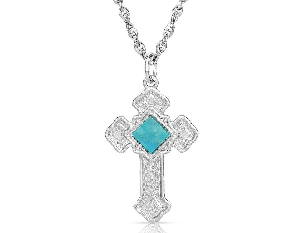 Montana Silversmiths Prosperity In Faith Cross Necklace