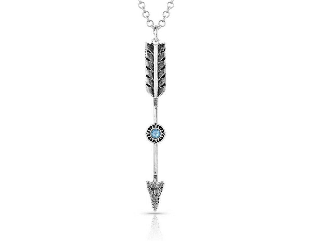 Montana Silversmiths Timber Ridge Arrow Necklace
