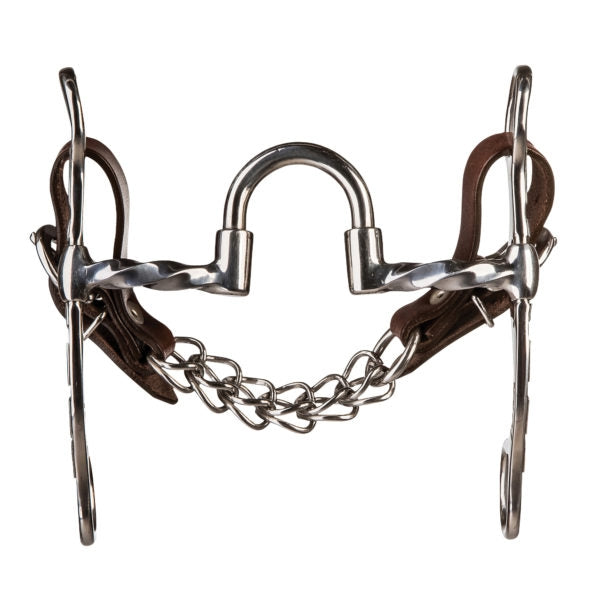 Cowboy Tack Bernard Fonck Correctional Bit Short Shank Cheeks