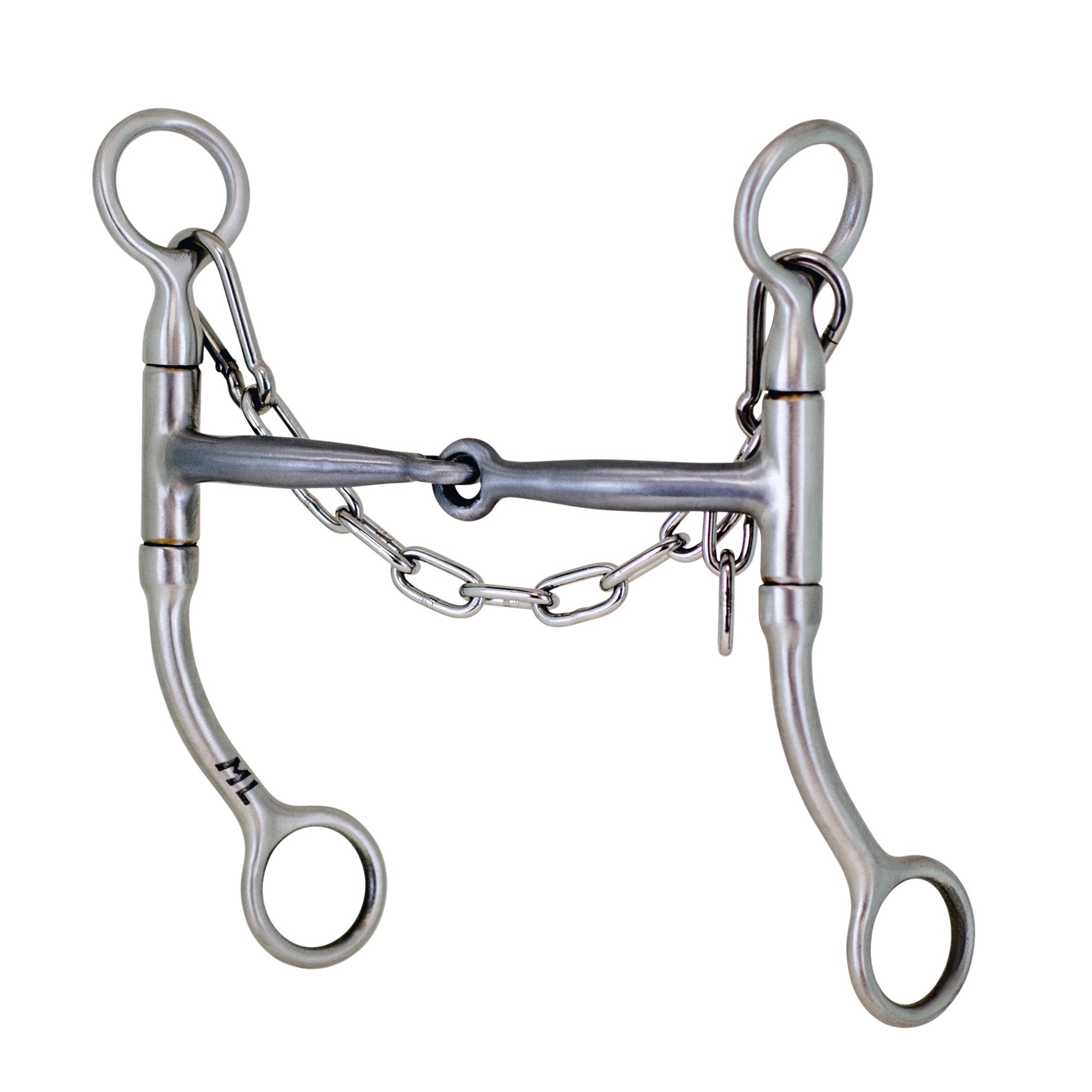 Metalab Walt Woodard Comfort Tapered 1/2" Shank Snaffle Bit