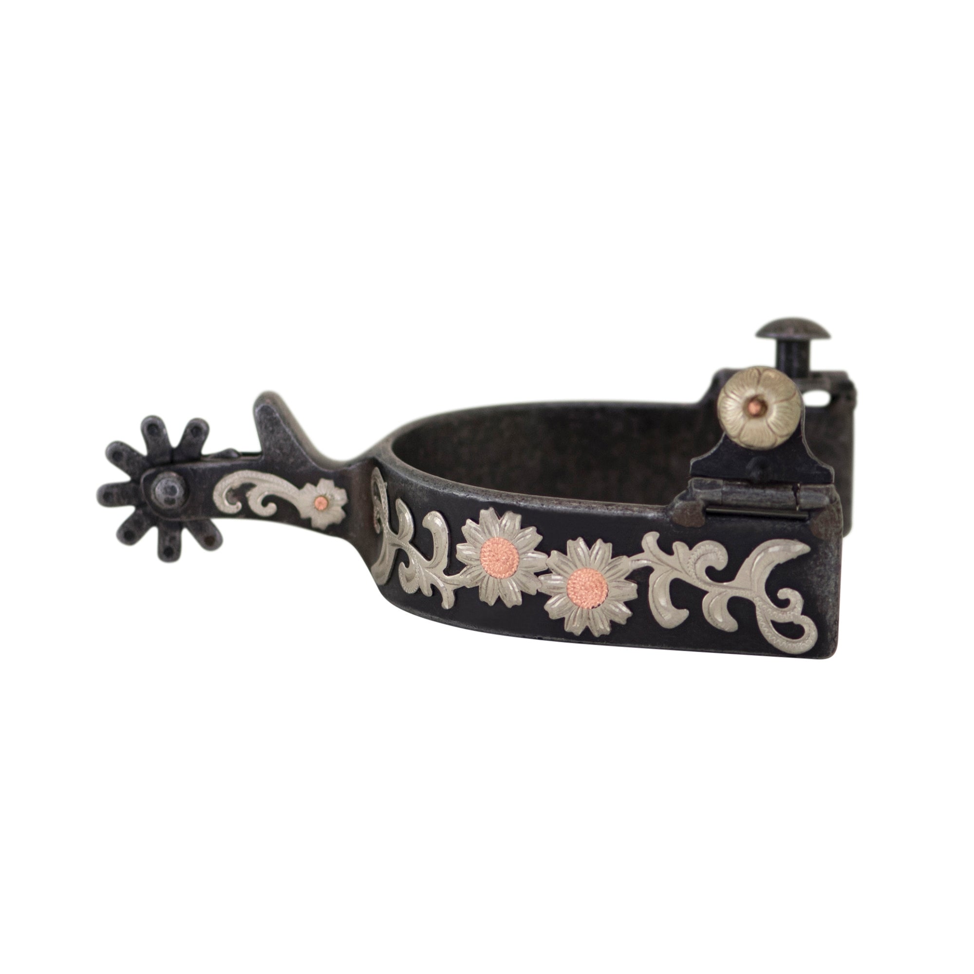 Partrade Cowboy Tack Daisy Large Cup Spur