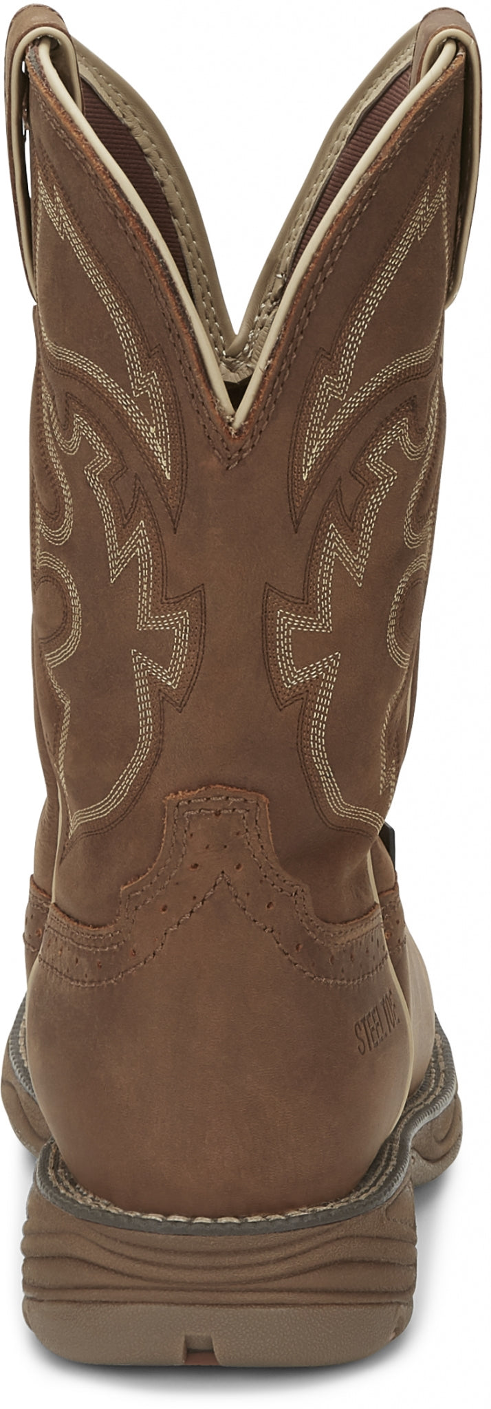 Justin Mens Rush 11" Waterproof Steel Toe Boots