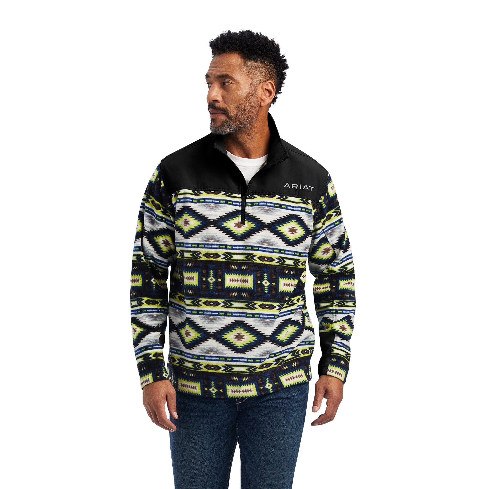 Ariat Mens Basis 2.0 1/4 Zip Sweatshirt