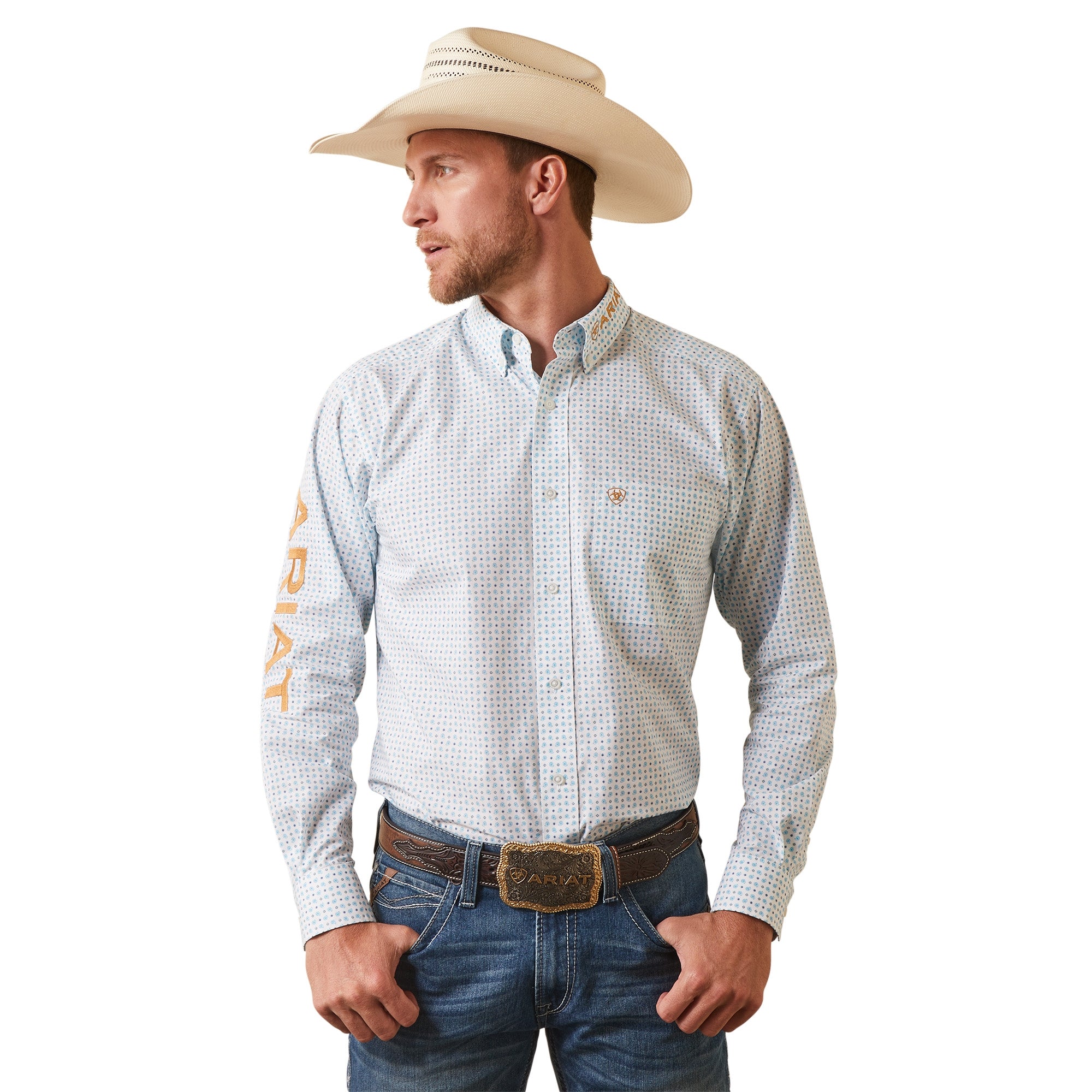 Ariat Mens Team Stuart Fitted Shirt