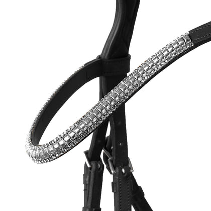 Horze Highbury Anatomical Crystal Dressage Bridle