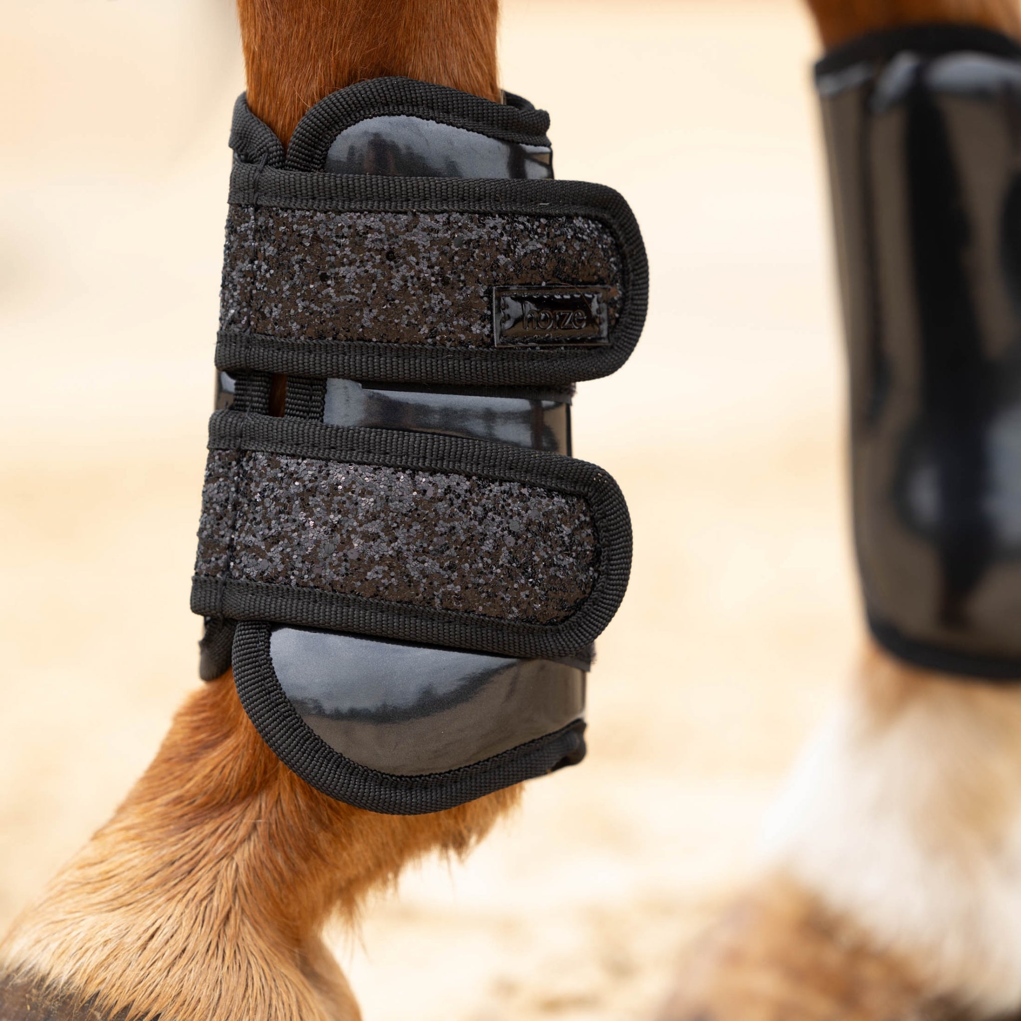 Horze Protection Boots with Glitter