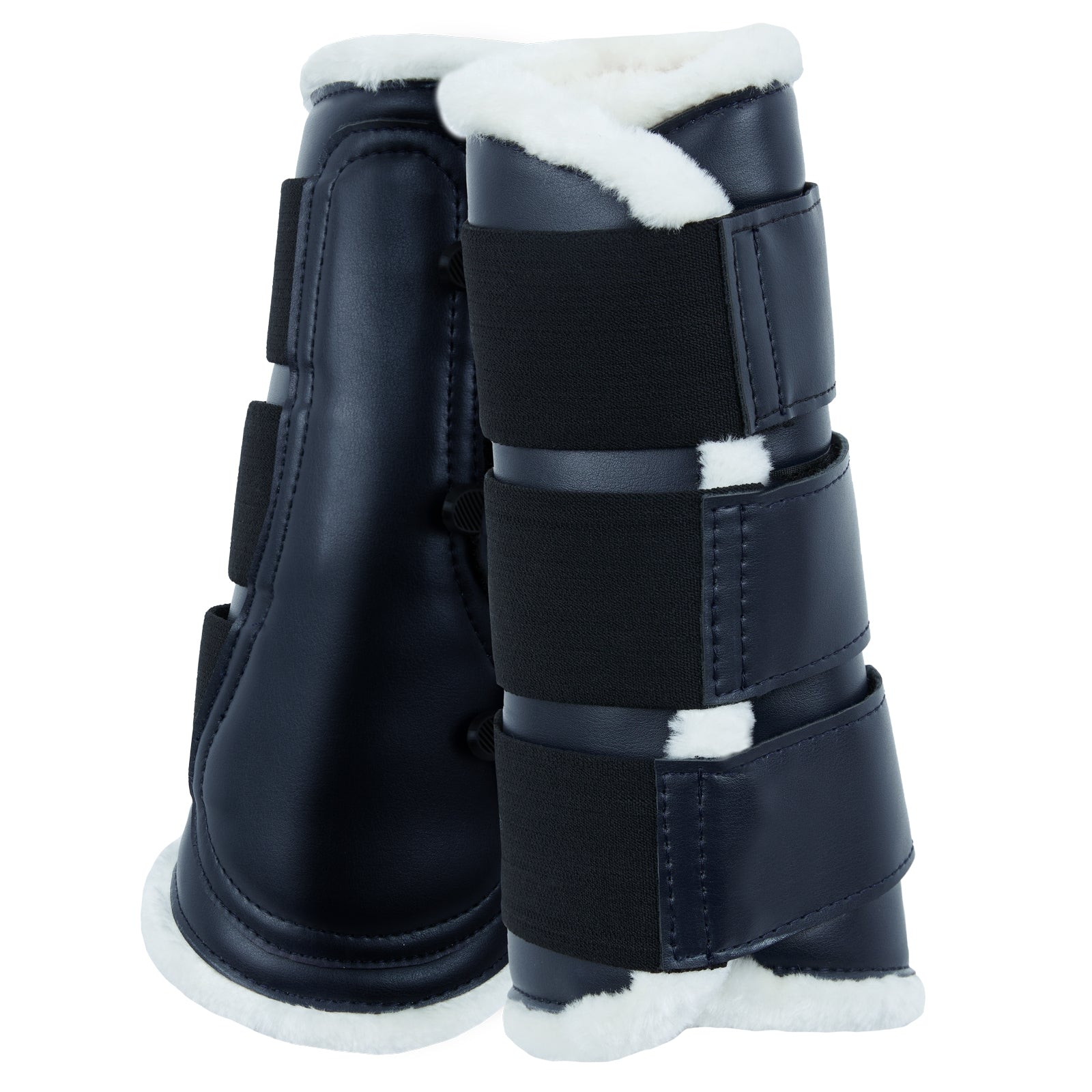 Horze Ghent Brushing Boots with Faux Fur