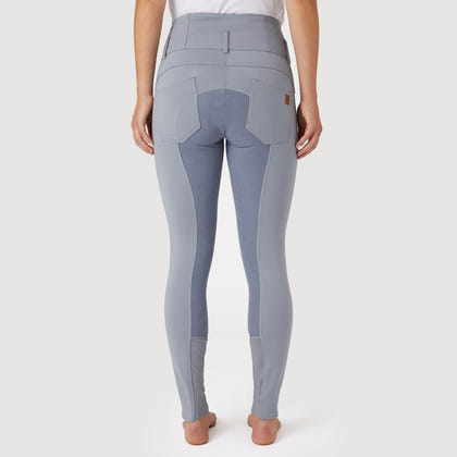 Horze Ladies Tara High Waist Breeches Leather Full Seat
