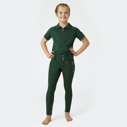 Horze JR Kids Andrea High Waist Full Grip Breeches