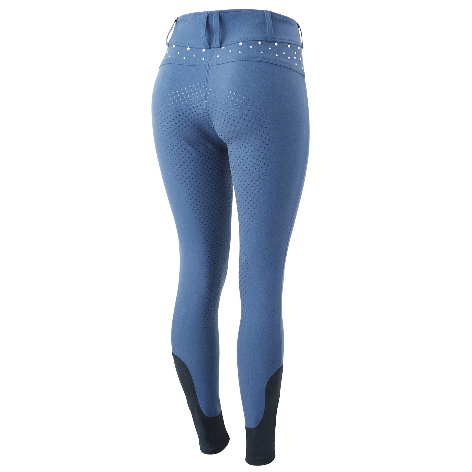 Horze Ladies High Waist Full Seat Breeches with Crystals