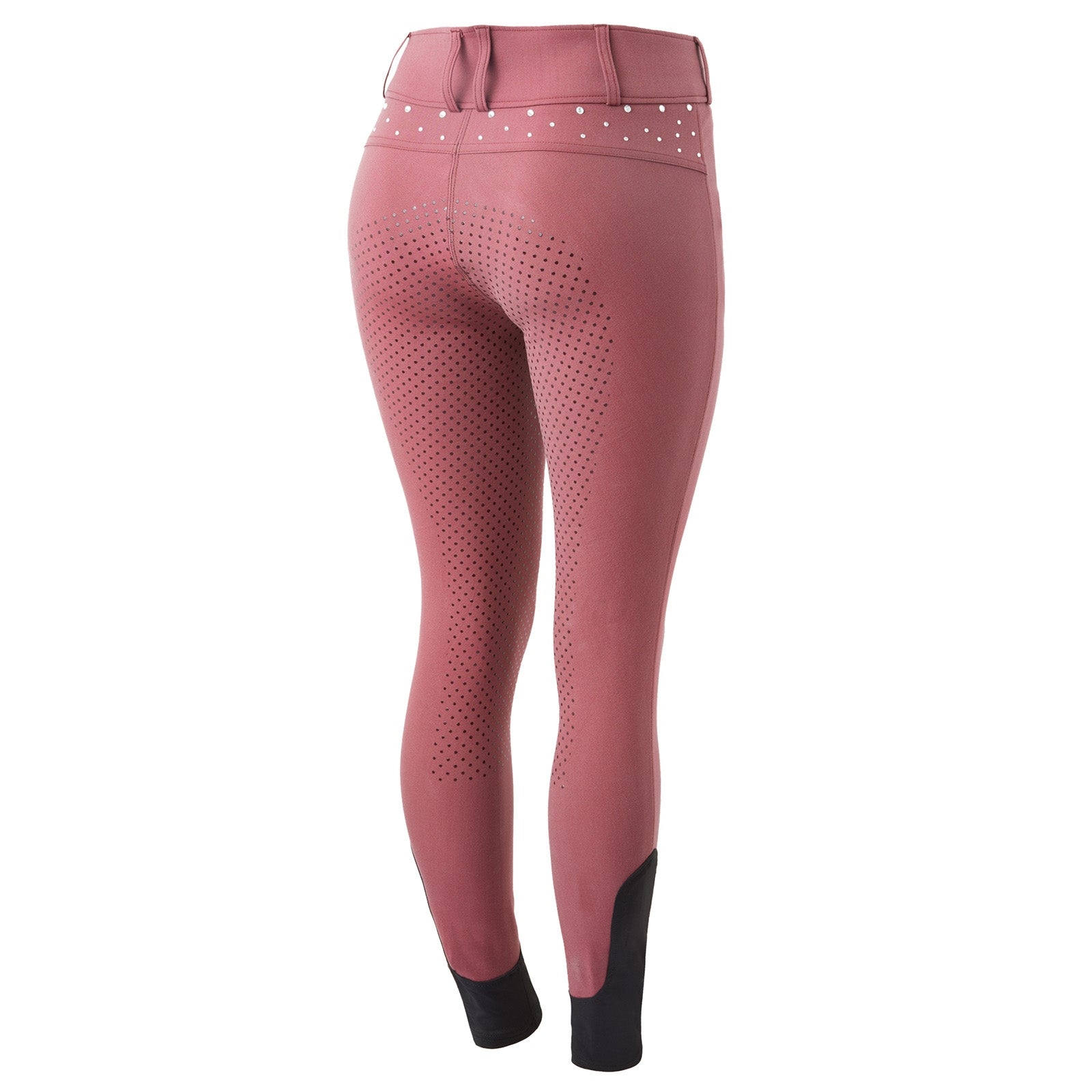 Horze Ladies High Waist Full Seat Breeches with Crystals