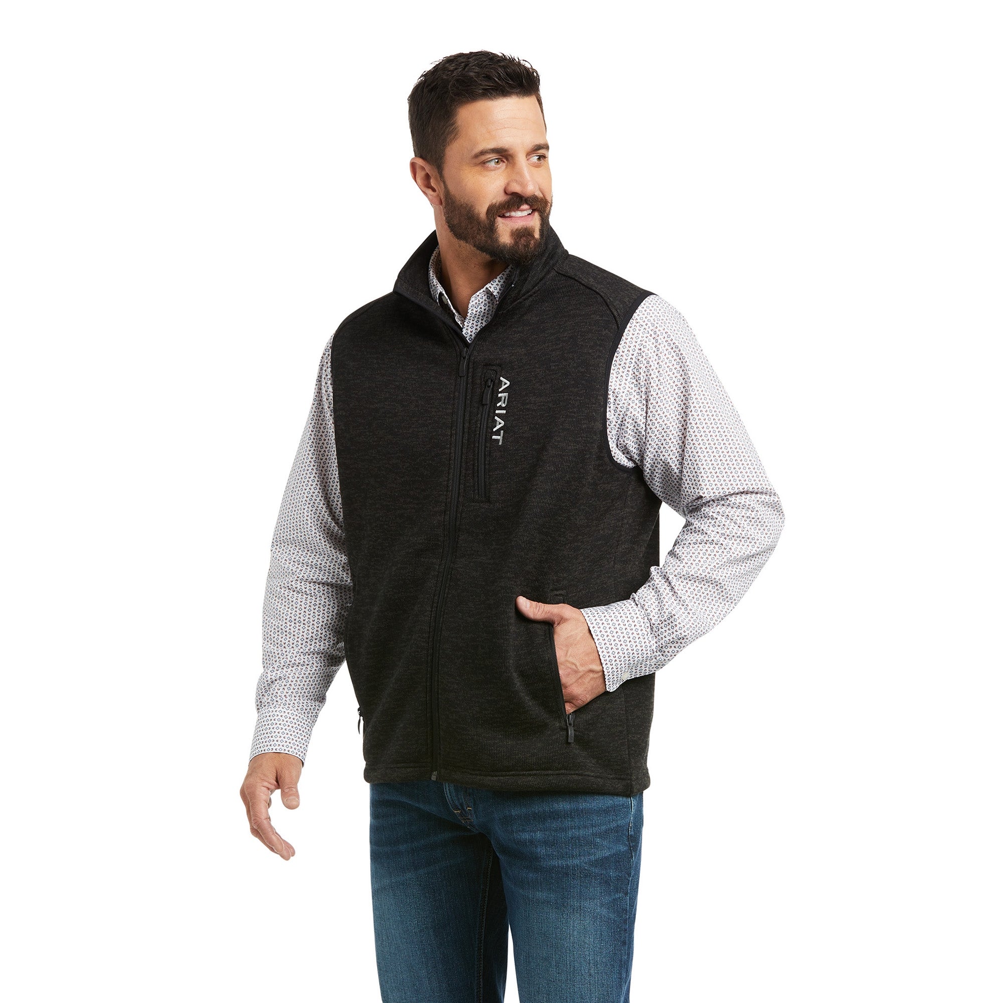 Ariat Mens Caldwell Full Zip Vest