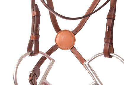 Huntley Sedgwick Fancy Stitched Figure 8 Noseband