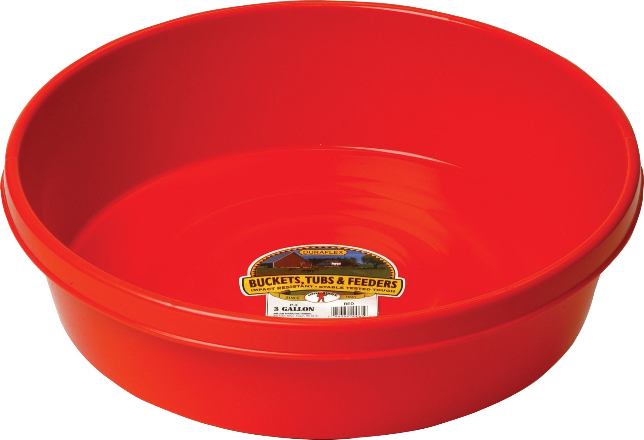 12 Quart General Purpose Pan - Red