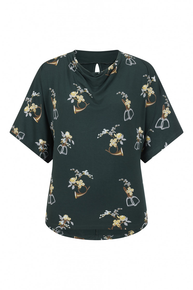 EQL by Kerrits Ladies Lexi Cowl Neck Dolman Top