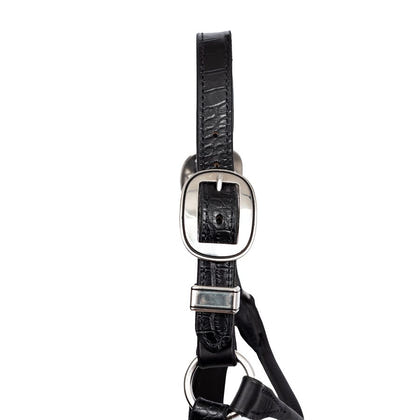 Perri's 1" Buckles/Keepers for Croc Embossed Show Halter