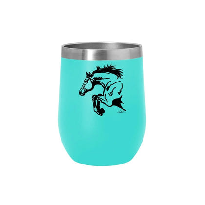 AWST Int'l Lila Jumper Stainless Steel Wine Tumbler with Slide Top