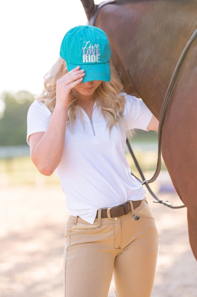 AWST Int'l "Live- Love- Ride" Cap