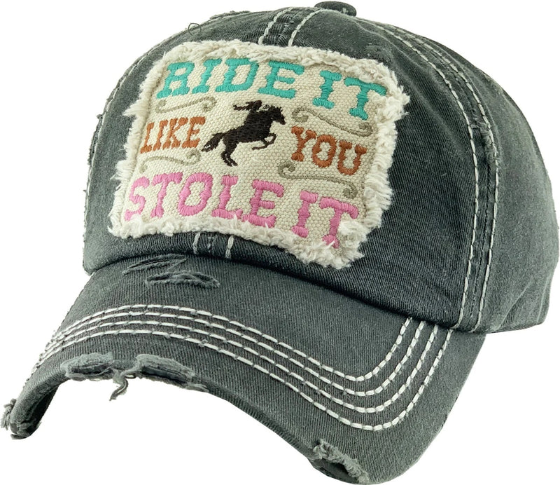 AWST Int'l Ride it Like You Stole It Cap