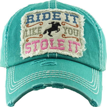 AWST Int'l Ride it Like You Stole It Cap