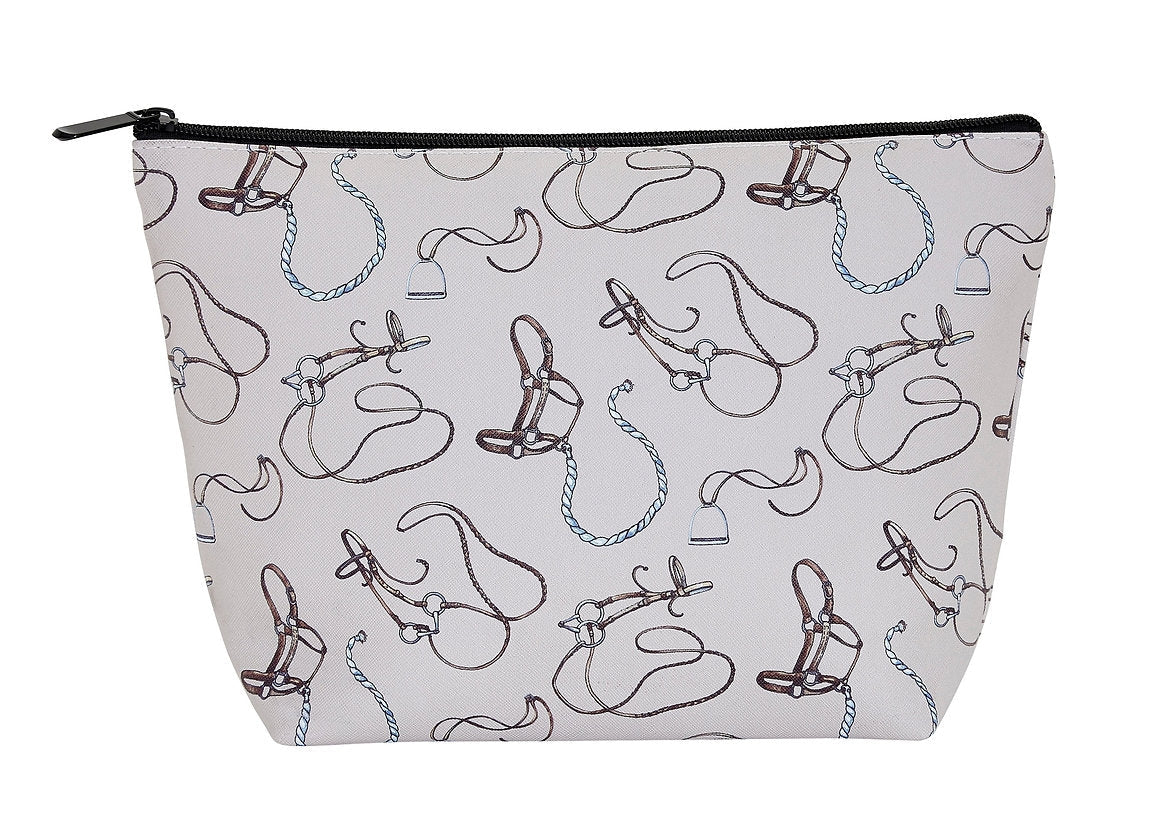 AWST Int'l "Lila" Bridles n' Things Cosmetic Pouch
