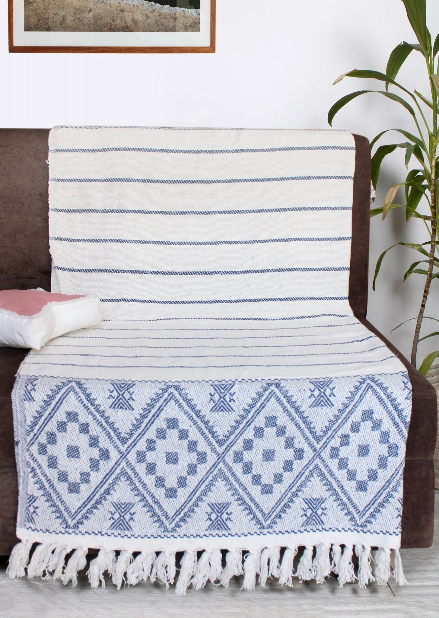 Awst Int'l Southwestern Cotton Throw