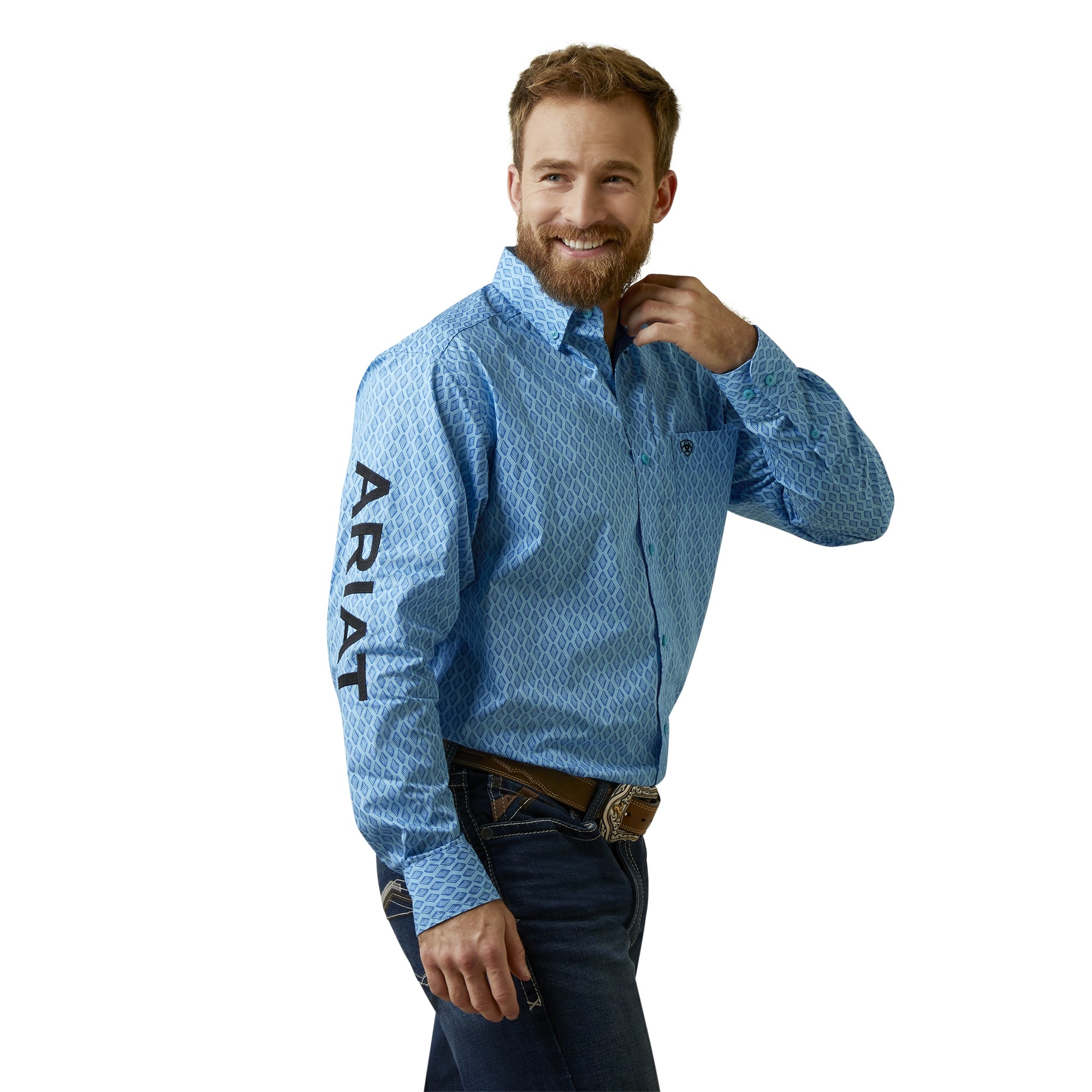 Ariat Mens Team Deandre Classic Fit Shirt