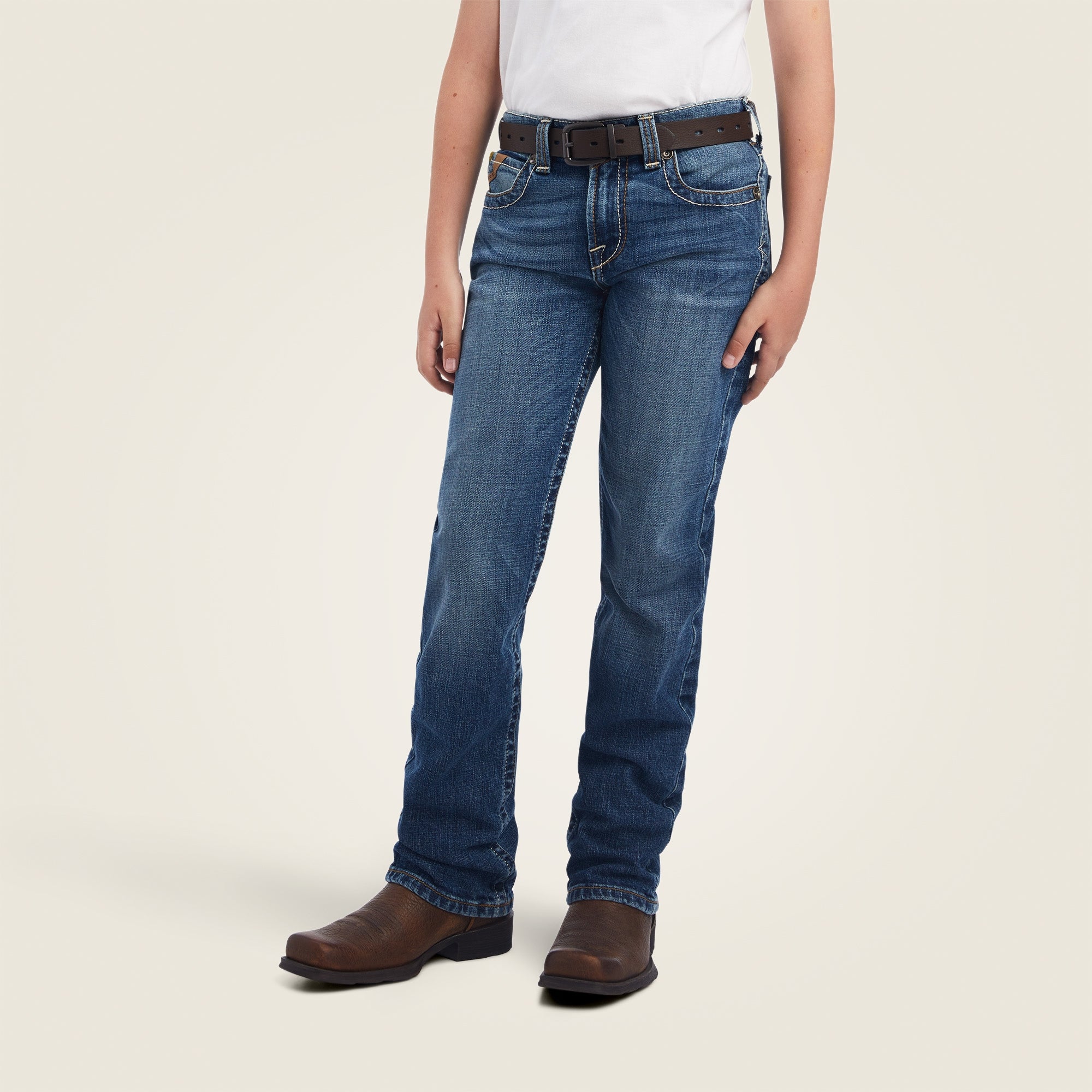 Ariatr Kids B5 Slim Bracken Straight Jeans