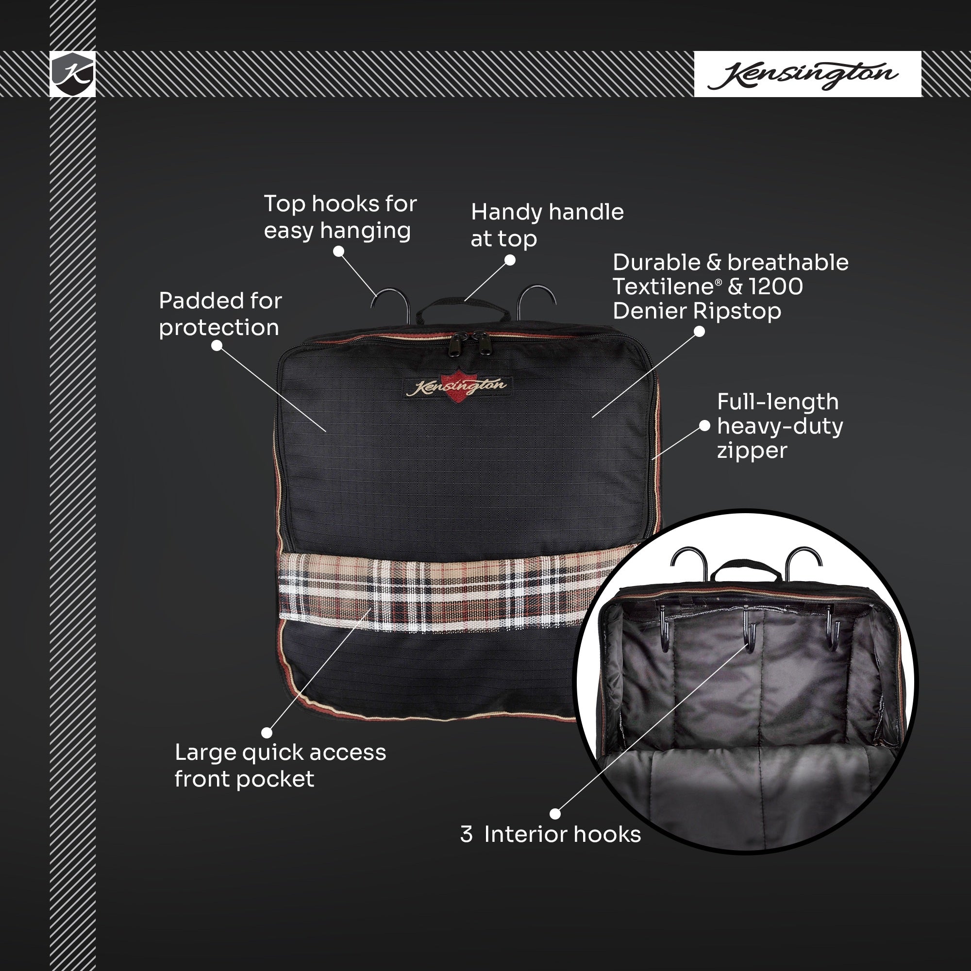 Kensington Padded Halter Bag