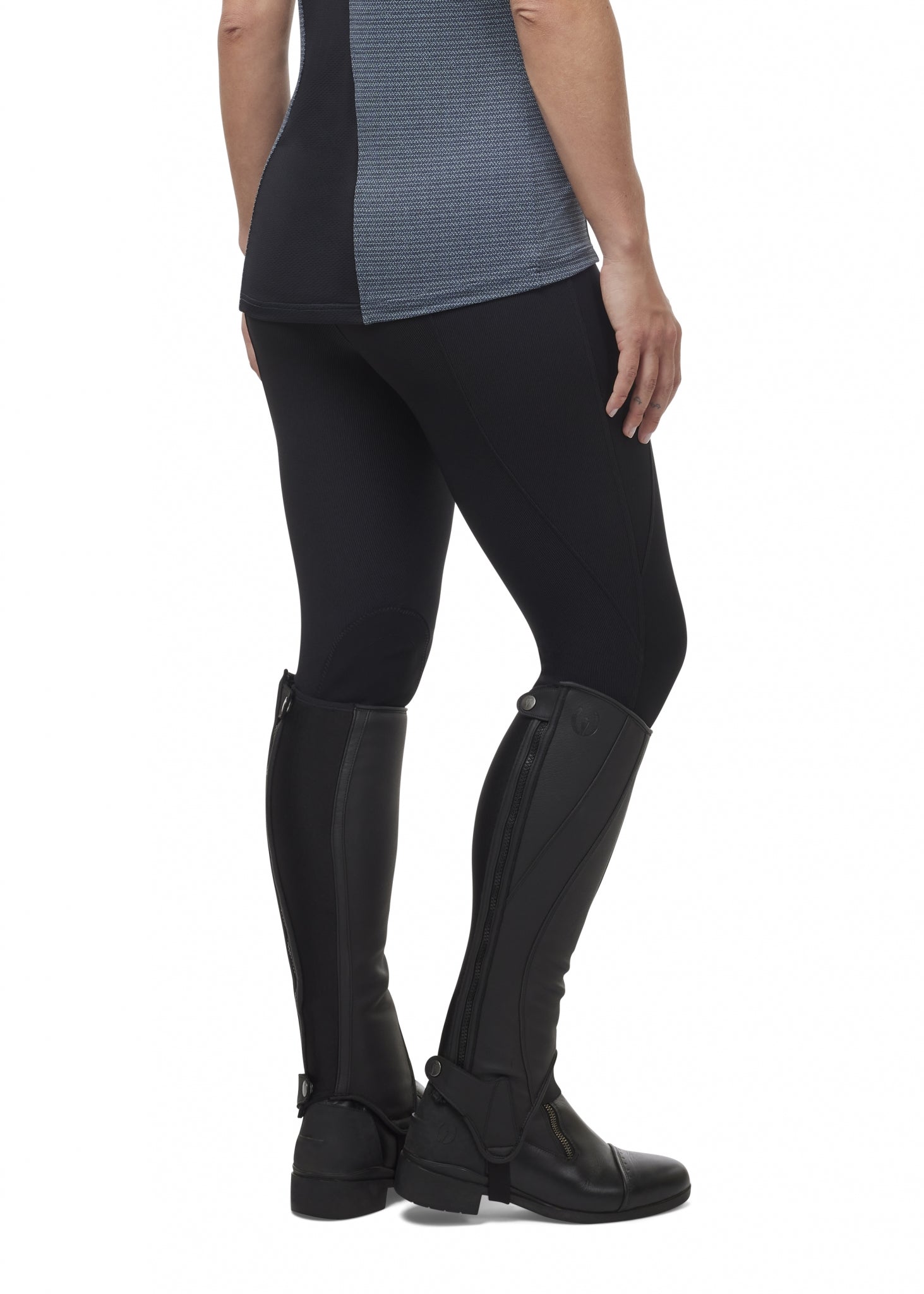 Kerrits Ladies Microcord Knee Patch Pocket Riding Tights
