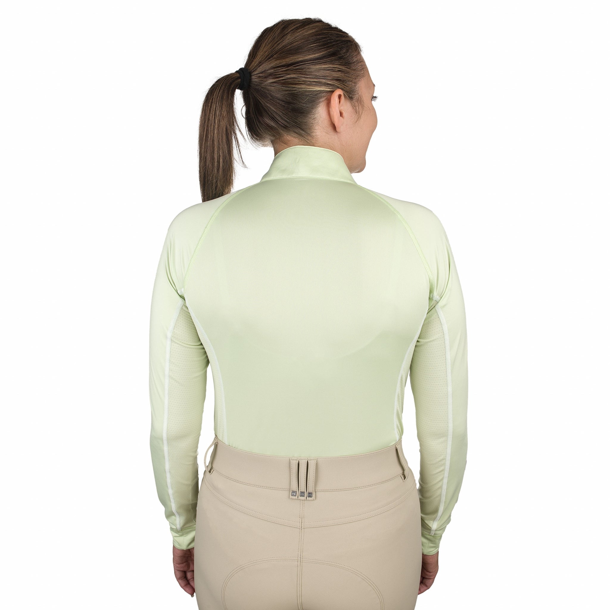 Romfh Ladies Core Quarter Zip Long Sleeve Solid Sun Shirt