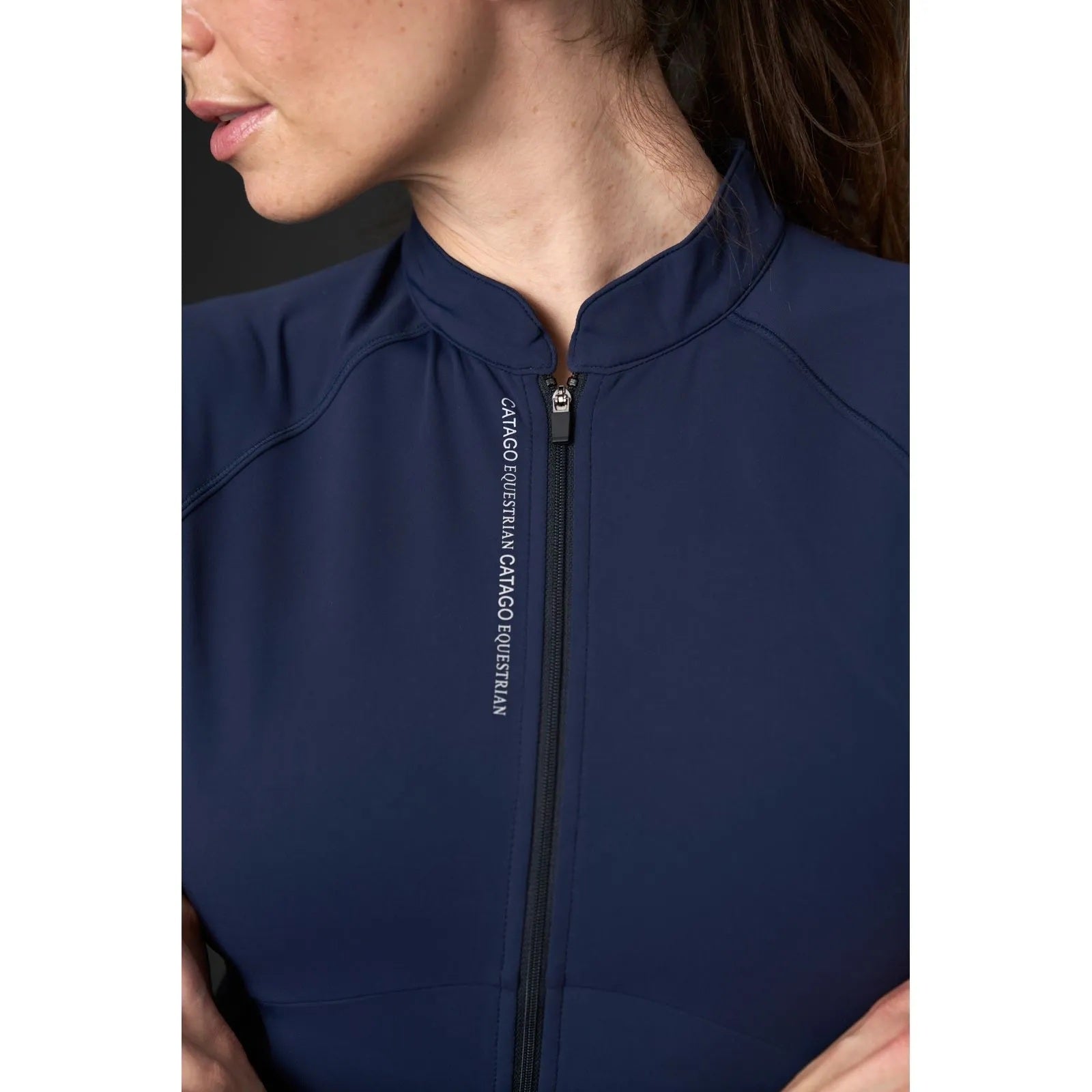 Catago Ladies Brett Zip Cardigan