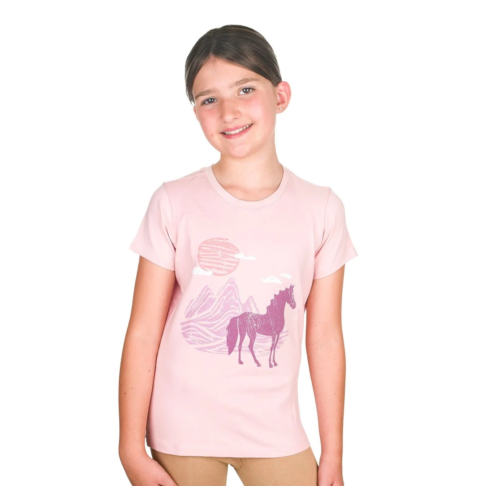 EquiStar Kids Short Sleeve Graphic Tee Shirt