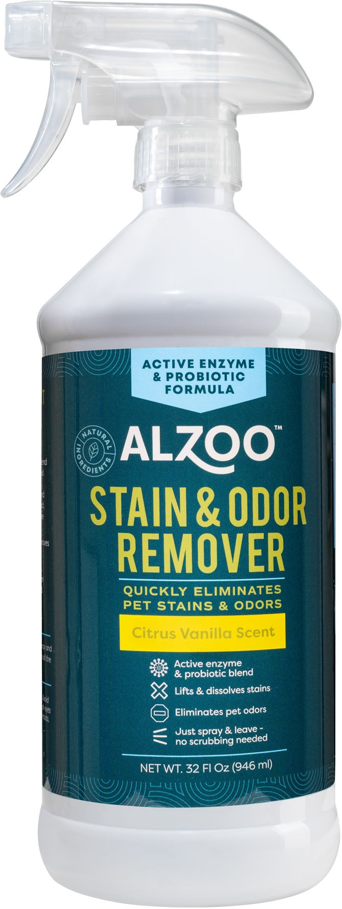 Alzoo Citrus Vanilla Stain & Odor Remover