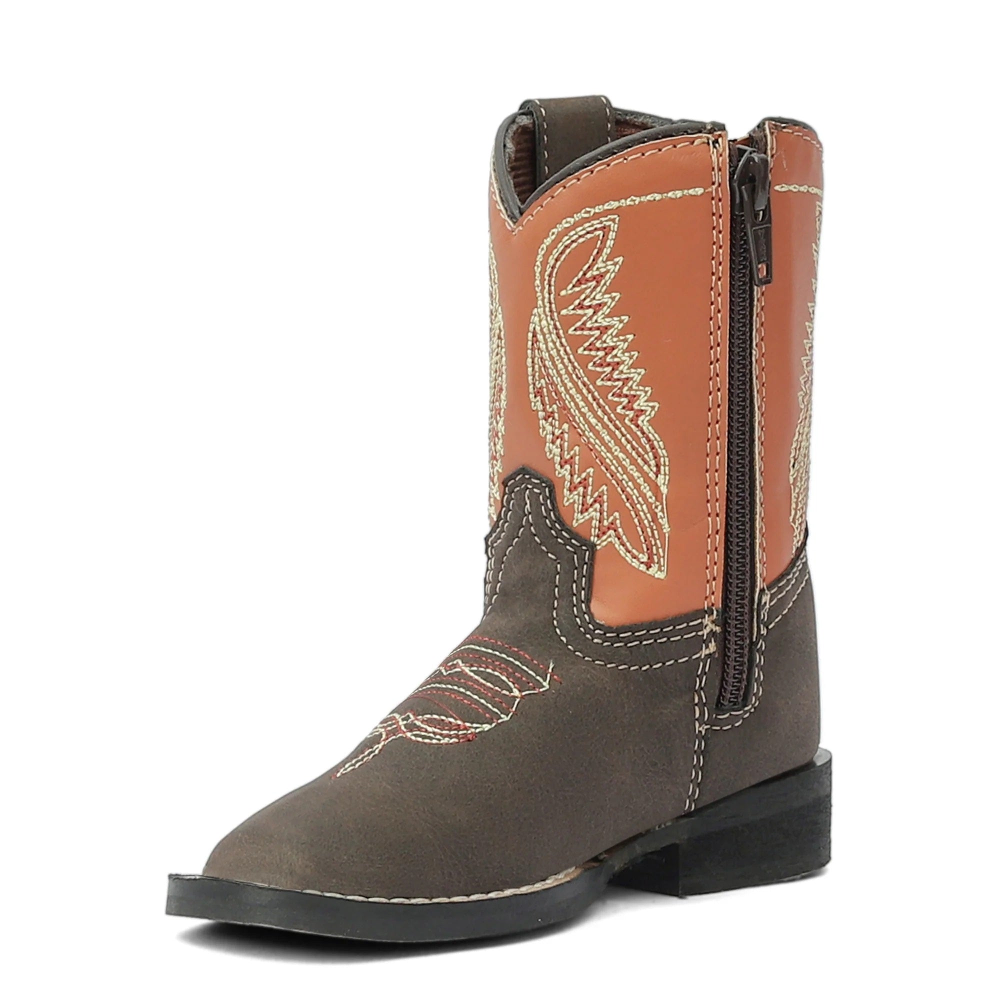TuffRider Toddler Big Bend Rounded Toe Western Boots