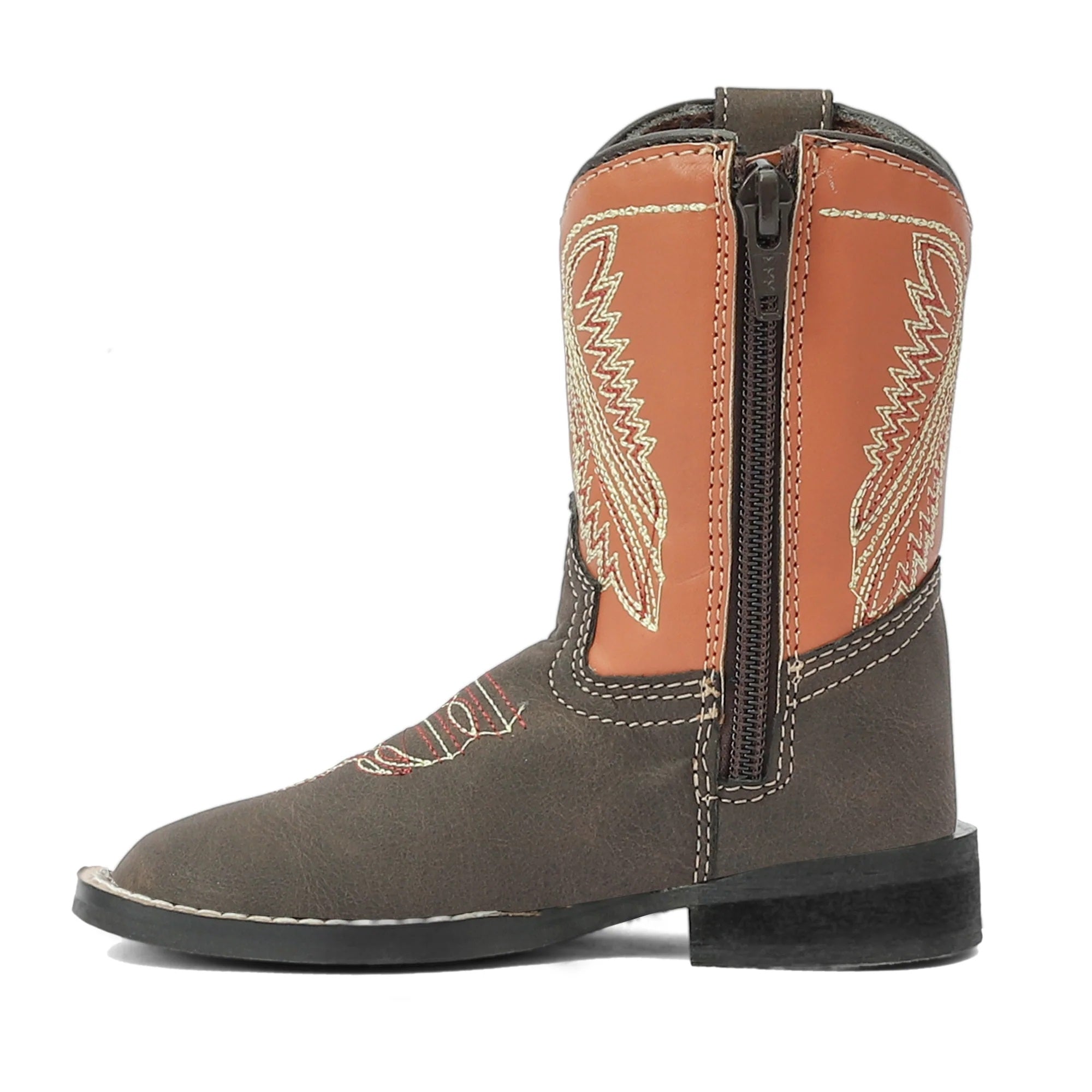TuffRider Toddler Big Bend Rounded Toe Western Boots
