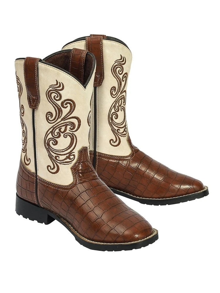 TuffRider Children's Shenandoah Rounded Toe Western Boots