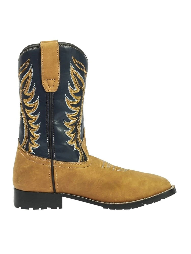 TuffRider Youth Lassen Rounded Toe Western Boots